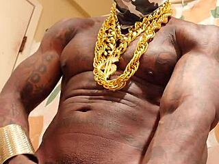 worshipping that massive black hairy cock endlessly