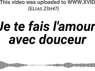 listen to us making sensual love with slow cunnilingus