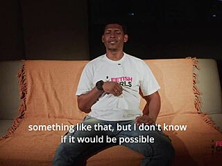 carlao villar teases in jeans during steamy casting interview