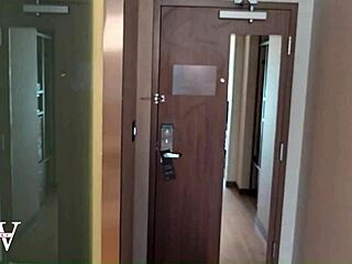 skinny white girl stuffed by bbc creampie in wild threesome