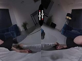 i'm in the dark vr room getting punished hard