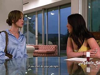 brat seduces sitter for wet pussy licking scissoring