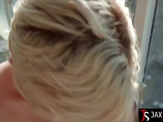 Skye Blue's Balcony Tease Turns Intimate Delight