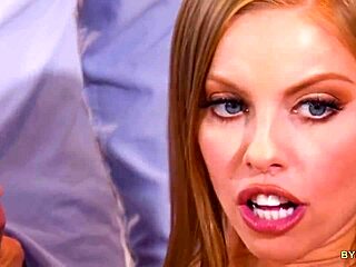 Milf Britney Amber Humiliates Cuckold Hubby With Big Cock Bent Over Doggystyle