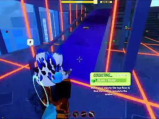 cop pulls over busty milf for titty fuck blowjob and anal creampie in roblox jail