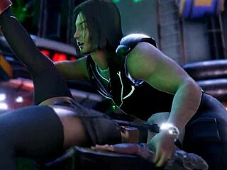 tifa's massive gangbang with big cocks doggystyle choking