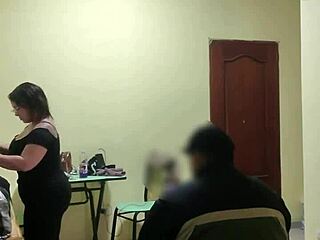 Chubby latina housewife gets roughly fucked in homemade roleplay