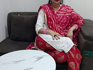 Schoolgirl and tutor fuck wildly in hindi moans