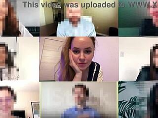 Secret Creampie Surprise Hits During Online Class Session