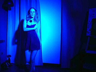 Relaxing French Blonde Teases With No-Sex Striptease Dance!