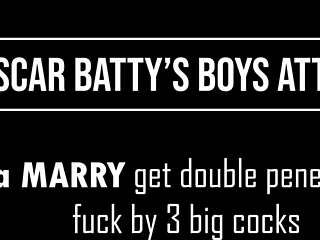 lua marry's first dp bbc with atm and dirty talk in threesome