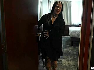 French Girl And Gothic Neighbor Fuck Hours With Big Black Cock