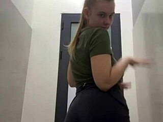 Intense Extreme Squirting Blast in Public Gym