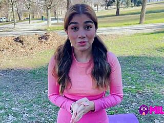 Gym Fan Fucks Peruvian Babe's Ass Creampie After Workout