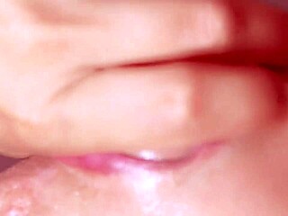 Cheating Japanese Woman Takes Facial Cumshot Close-Up