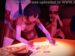 Halloween Hentai Party Explodes in Curvy Creampie Orgy!