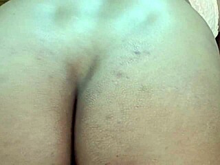 gorgeous babe bends over for doggystyle with horny fingering play