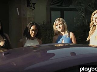 Asian Teen Jade Luv Slips Bikini with Petite BFFs