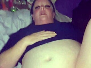 resaboo's shaved milf pussy overflows with massive interracial creampie from bbc