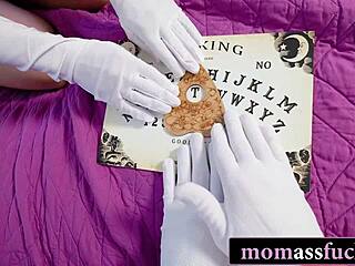 Halloween Prank Ignites Blonde Milf Anal Pounding