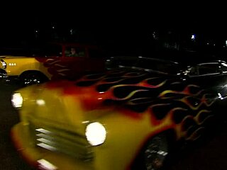 Blonde milf slut pounded outdoors in high heels