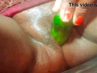 indian village housewife masturbates fucks cucumber orgasm part 1