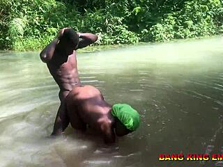 STUNNING EBONY MILF BONED BY MASSIVE BBC IN 4K AFRICAN RANCH HARDCORE