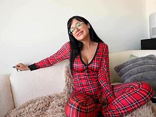 big titty goth bff practices deepthroat cock sucking on homemade pov video