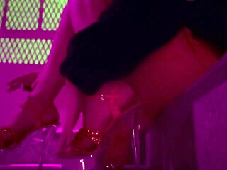 Artemisia Love flaunts long legs lingerie outdoor smoke