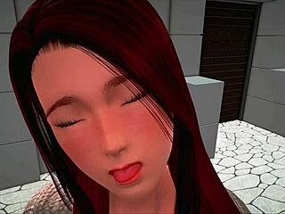 Amateur Teen Plays Erotic Game With New Family