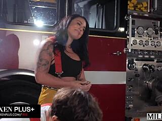 Eva Angelina Milf Gangbanged by Six Cocks in Orgy