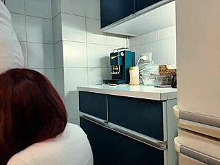 beautiful braces brunette slut in leather skirt takes big black cock doggystyle