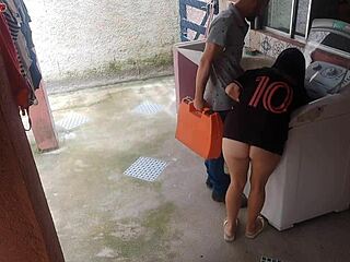 hey housewife, pay that washing machine tech with your big ass while hubby's gone?