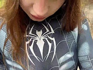 Alt spider-man girl fucked every hole in abandoned house 🔥😈