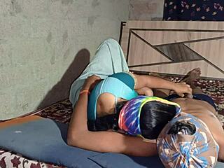 Desi village wife rides husband's cock in steamy homemade fuck