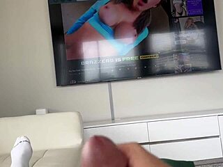 BIG STEP SIS CATCHES YOU STROKING ~ MADI BLAZE RIDES HARD