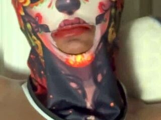 she sneaks wet pussy rubbing closeup moans during movie night part one