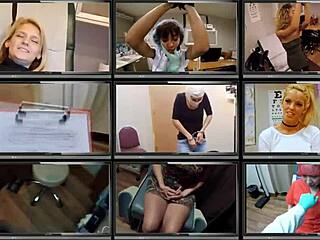 blaire celeste's playful hooters exam bts with toys and laughs sfw reup