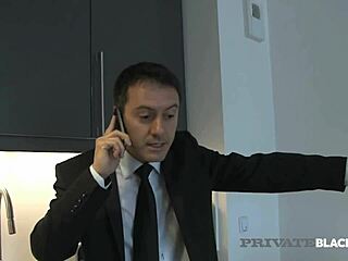 watch cuckold stare as ambre aphrodite rides two bbcs 😈💦