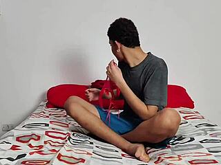 guy spies lover fisting squirting brazilian in bathroom shock