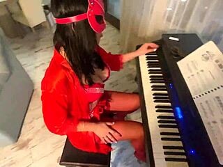 Milfycalla Explores Piano Teacher's Cock In Steamy Adventure