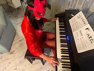 Milfycalla Explores Piano Teacher's Cock In Steamy Adventure