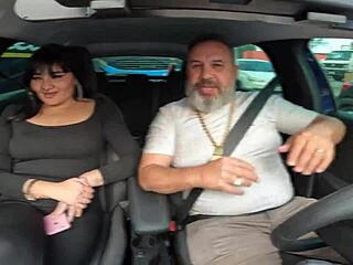 leticia cortes bares juicy ass for car creampie ride