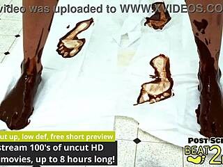 Puddin footin around with raven rogue's bare feet!