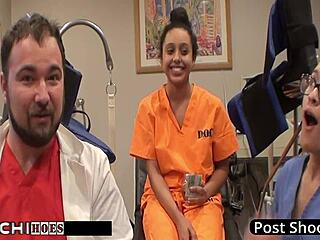 freshman mia sanchez endures mandatory hitachi orgasm from horny nurse