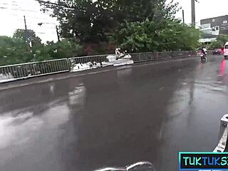 Asian Teen Picked Up For Wild TukTuk Fuck!