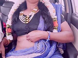 Beautiful Housewife Dirty Car Driver Cheating Telugu Talks