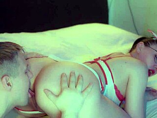 Prurient Man Dominates Wife with Piss and Rough Assfucking