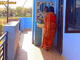 homemade couple's rough doggystyle fuck session