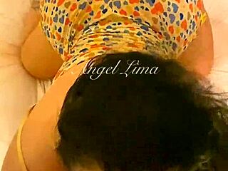 Angel Lima Offers Pussy Begging for Creampie Fill